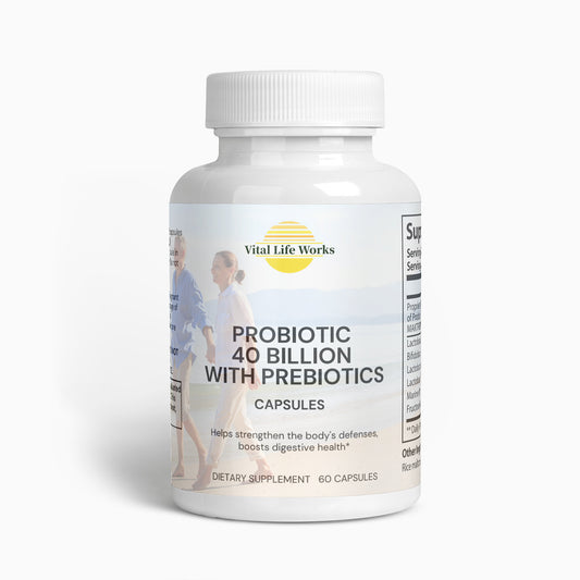 Probiotic 40 Billion with Prebiotics