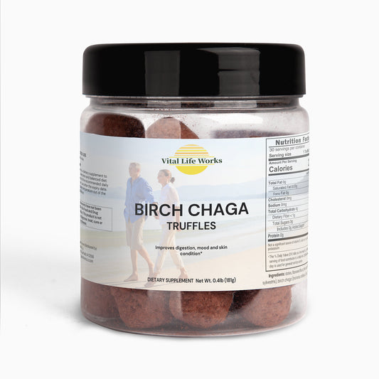 Birch Chaga Truffles (0.4 lbs /181g)