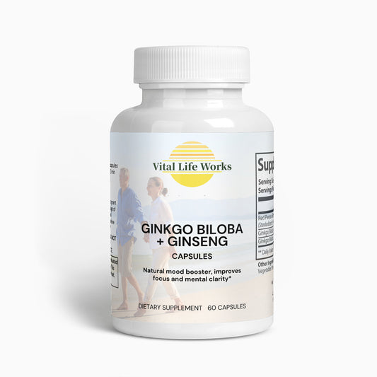 Ginkgo Biloba + Ginseng (60 capsules)