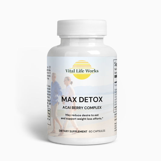 Max Detox (Acai detox) (60 capsules)
