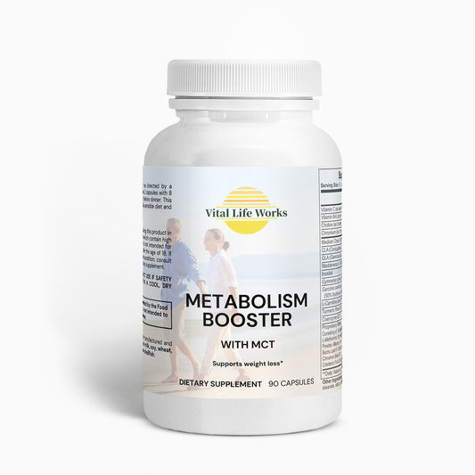 Metabolism Booster with MCT (90 caplet count)