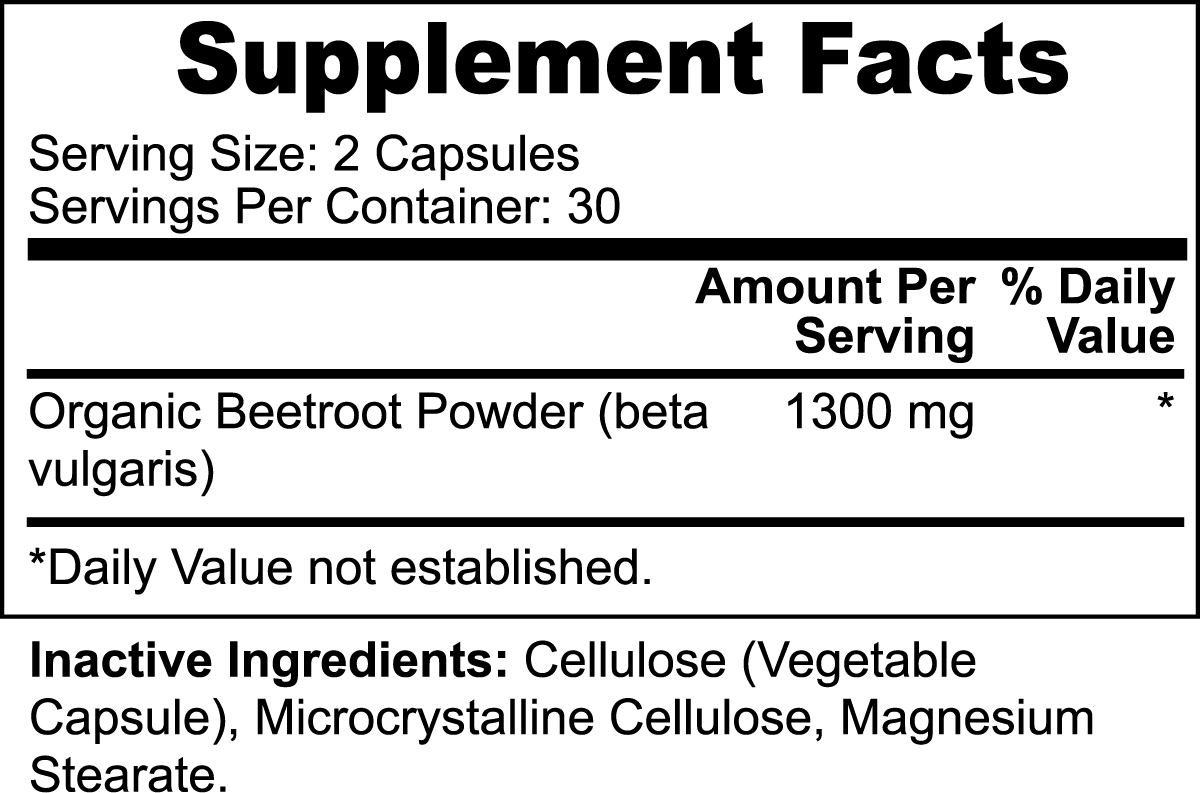 Beetroot (30 capsules)