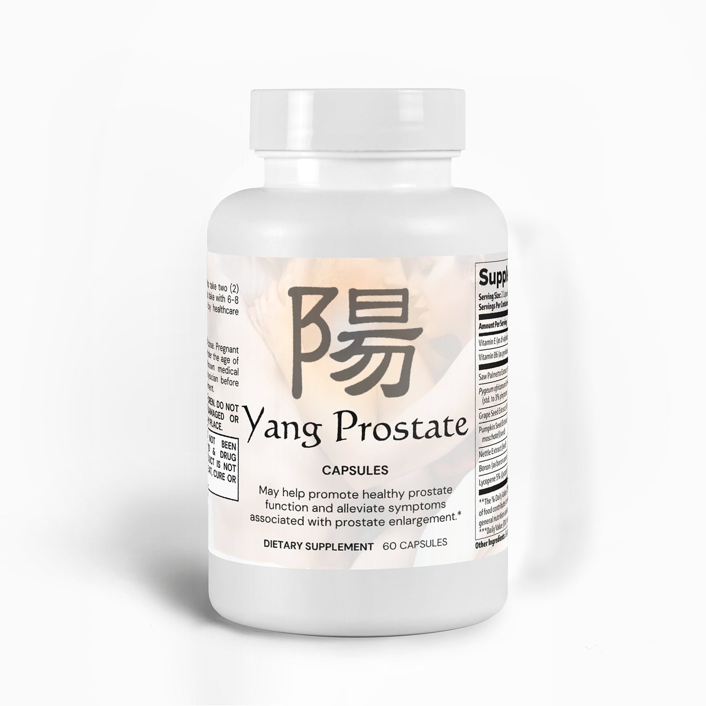 Yang Prostate Support - helps alleviate discomfort and promotes healthy flow.